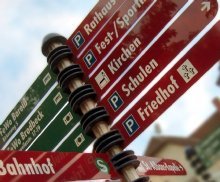 Symbolbild Wegweiser