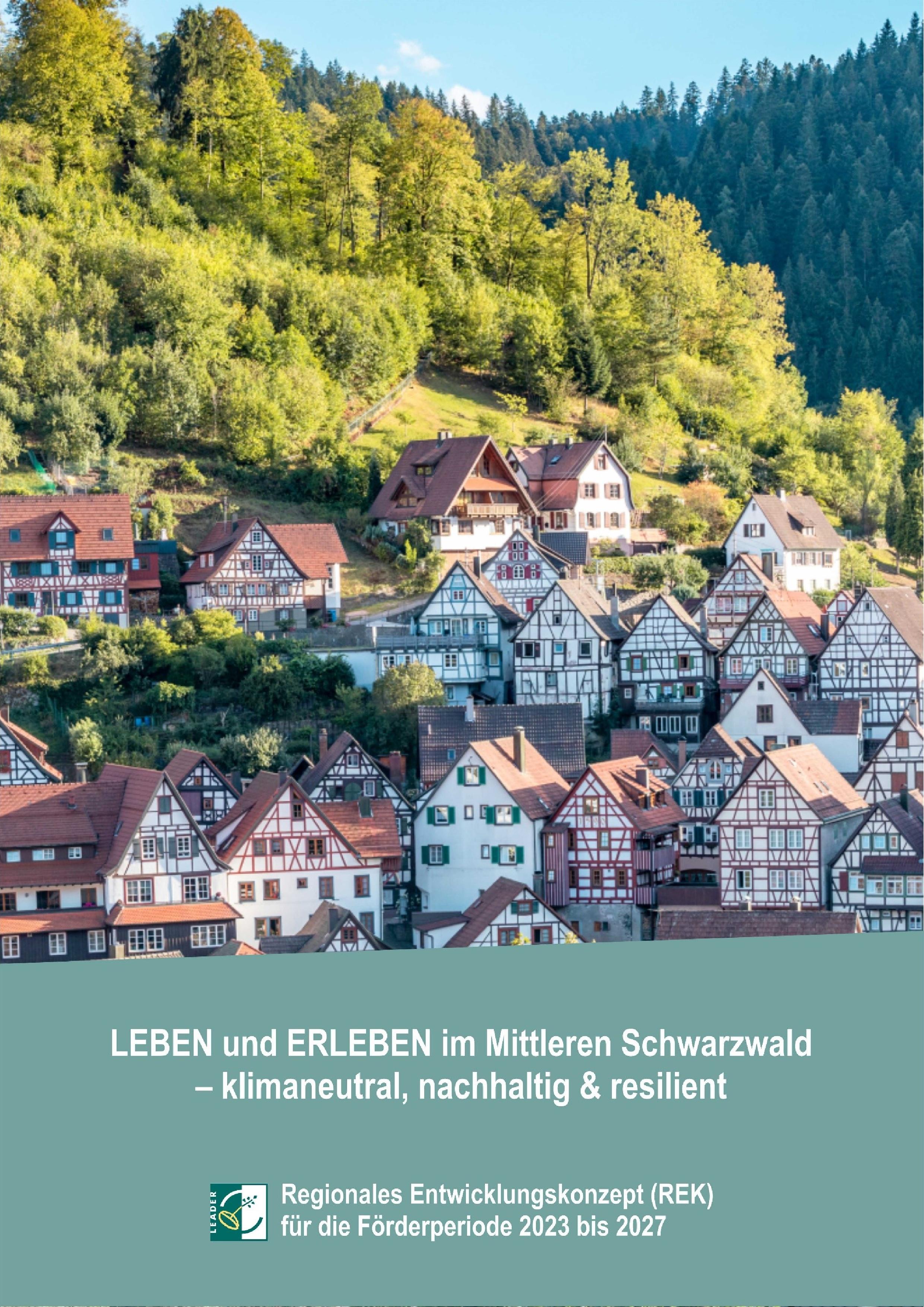 Titelbild des Regionalen Entwicklungskonzepts der LEADER-Aktionsgruppe Mittlerer Schwarzwald