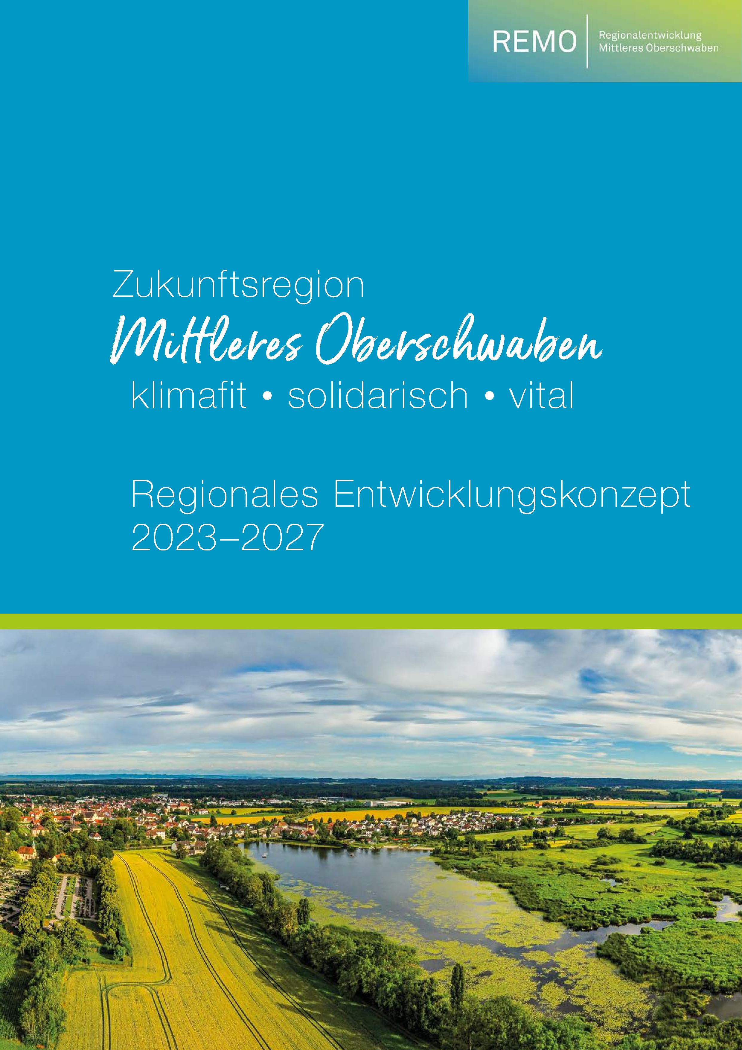 Titelbild des Regionalen Entwicklungskonzepts der LEADER-Aktionsgruppe Mittleres Oberschwaben