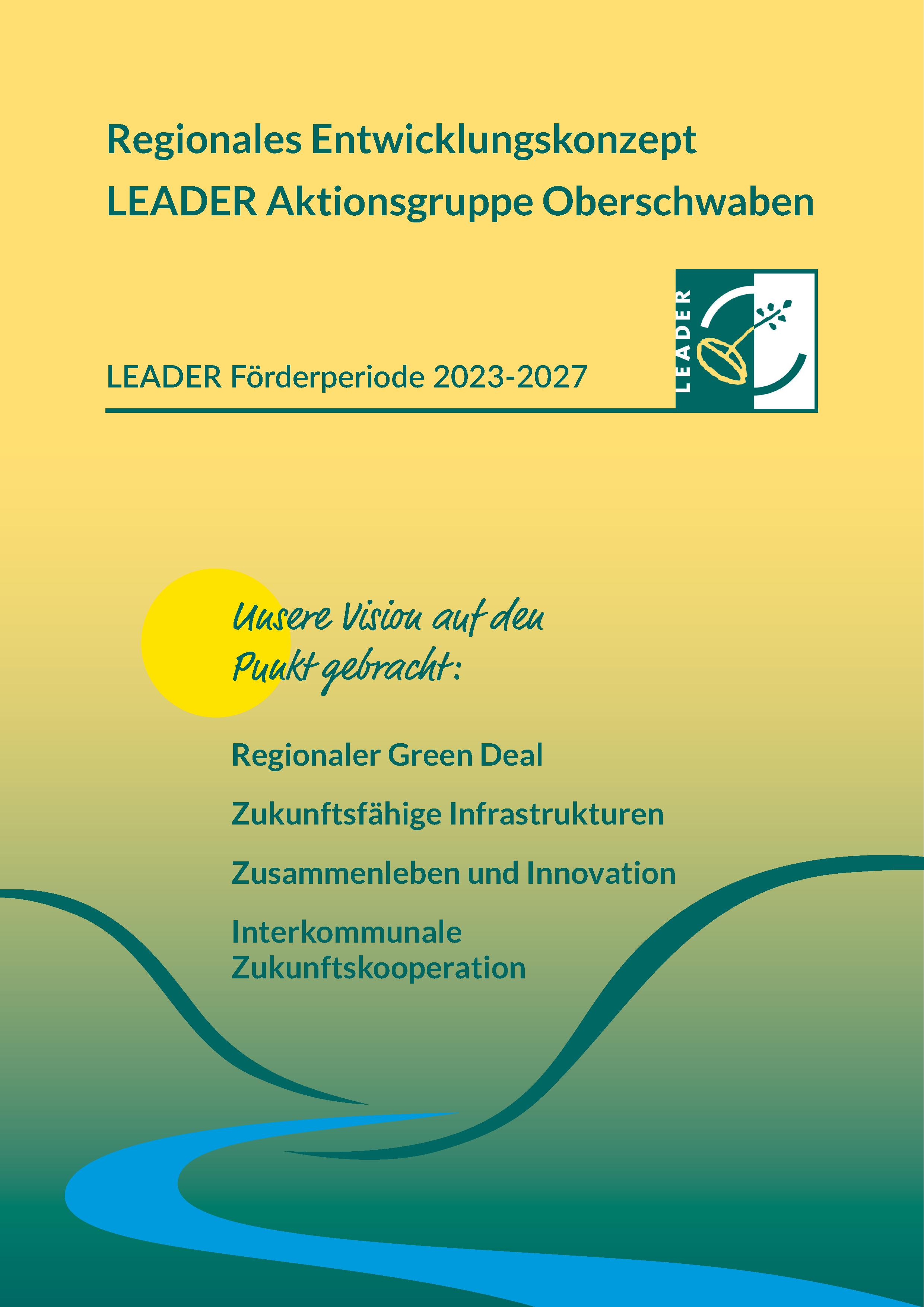Titelbild des Regionalen Entwicklungskonzepts der LEADER-Aktionsgruppe Oberschwaben