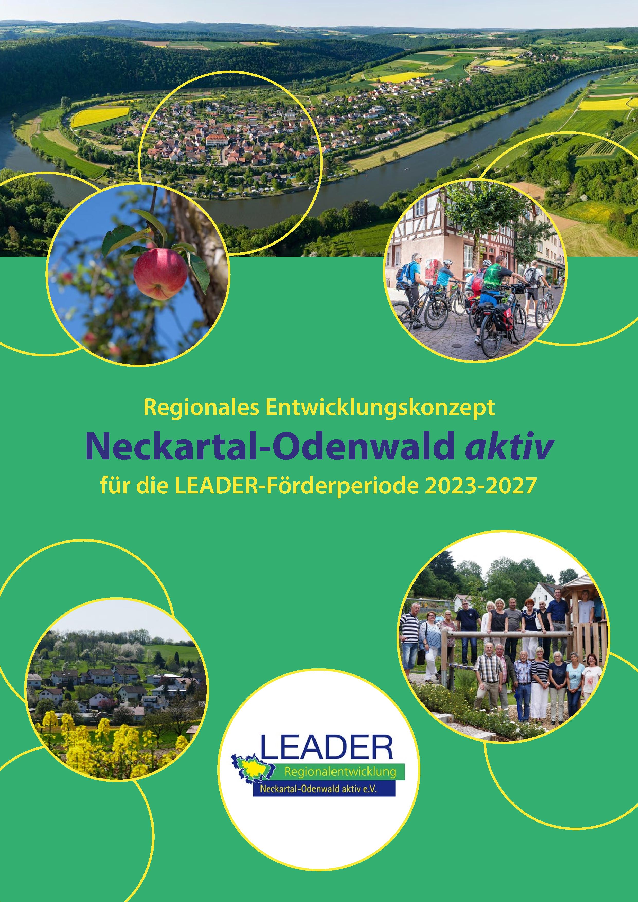 Titelbild des Regionalen Entwicklungskonzepts der LEADER-Aktionsgruppe Neckartal-Odenwald aktiv
