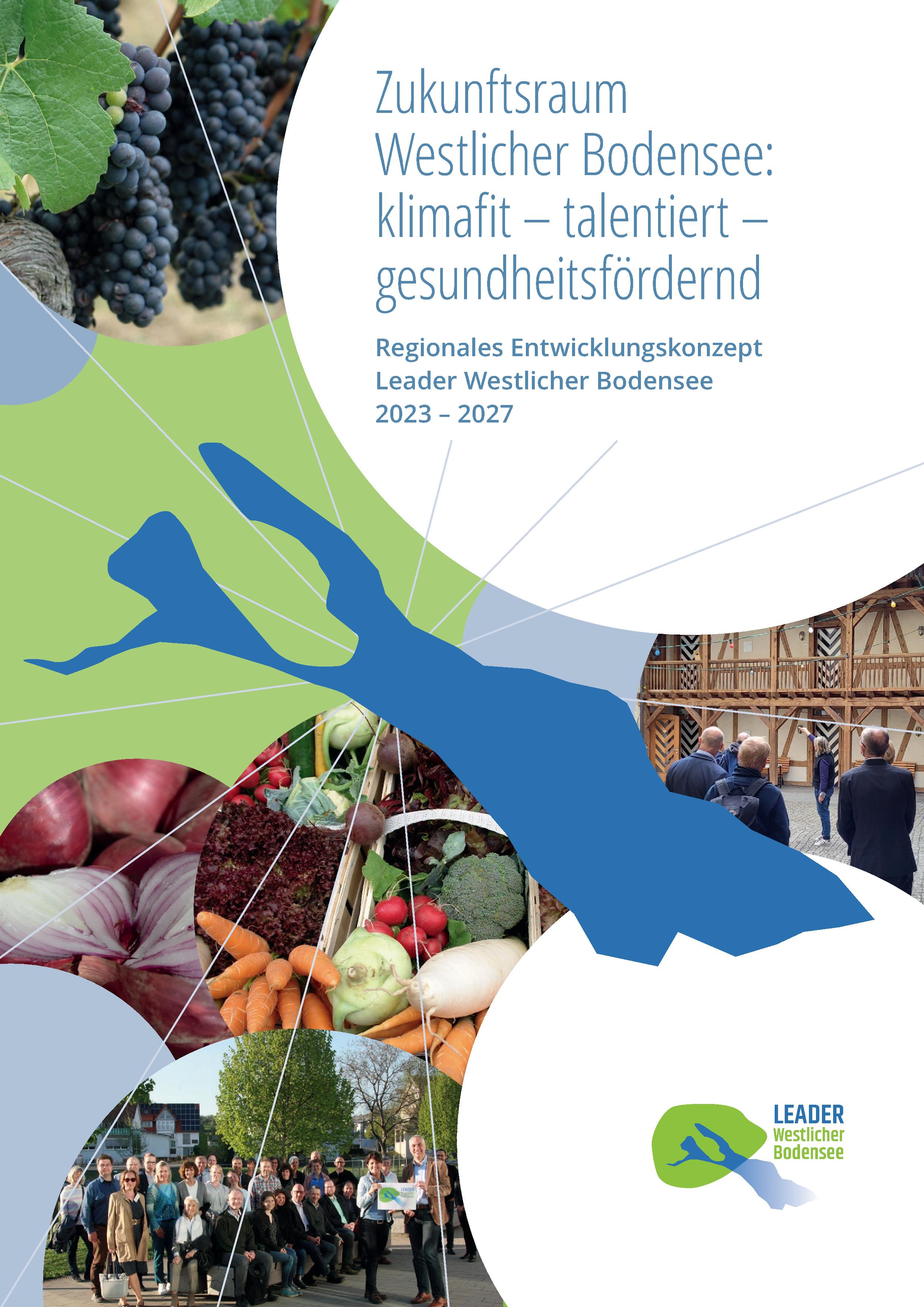 Titelbild des Regionalen Entwicklungskonzepts der LEADER-Aktionsgruppe Westlicher Bodensee